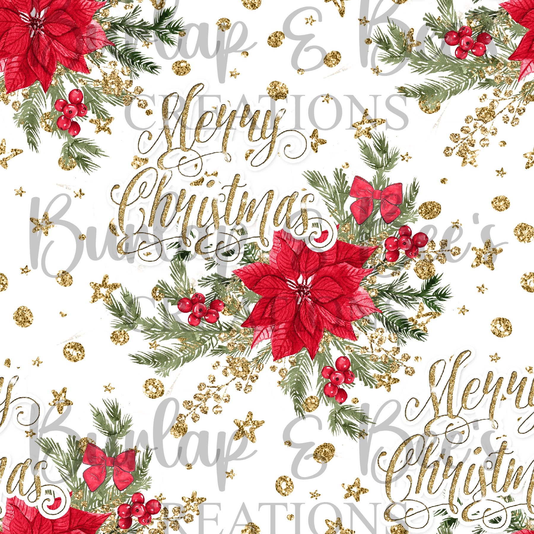 #4 Christmas Vinyl | BURLAP & BEE'S CREATIONS